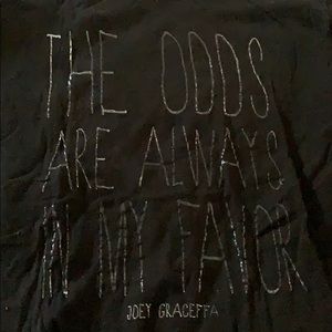 Joey graceffa merch tee size large